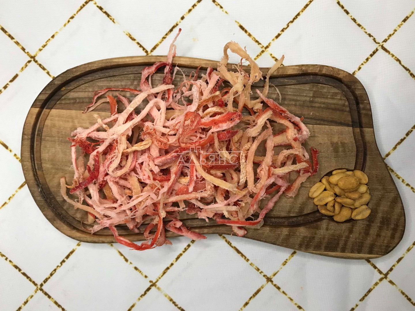 Кальмар стружка со вкусом краба (розовая) в Волгодонске