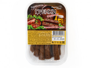 Чипсы из лаваша: Сурские гренки Телятина на гриле (100 гр)