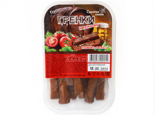 Орехи: Сурские гренки Томат спайси (100 гр)