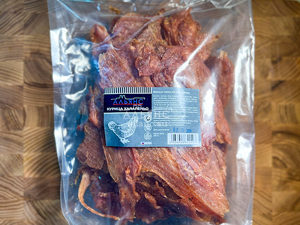 Мясо (АЛЬЯНС) вяленое курица 500гр "С халапеньо" в Волгодонске