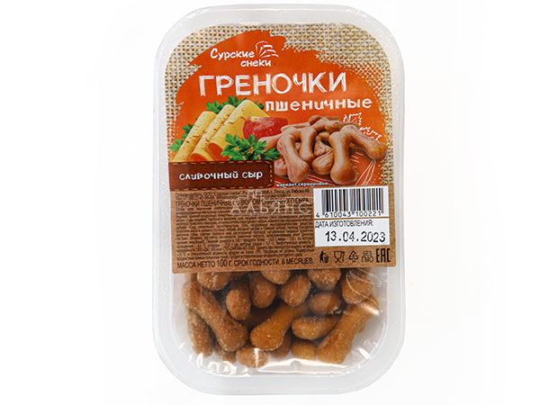 Сурские (ПШЕНИЧНЫЕ) Сливочный сыр (100 гр) в Волгодонске