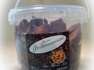 Ресторанные гренки с беконом: Гренки 