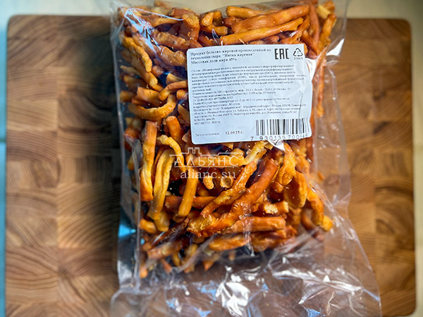 Нитка ЖАРЕНАЯ  Oktobersnack1 кг (сырный продукт) в Волгодонске